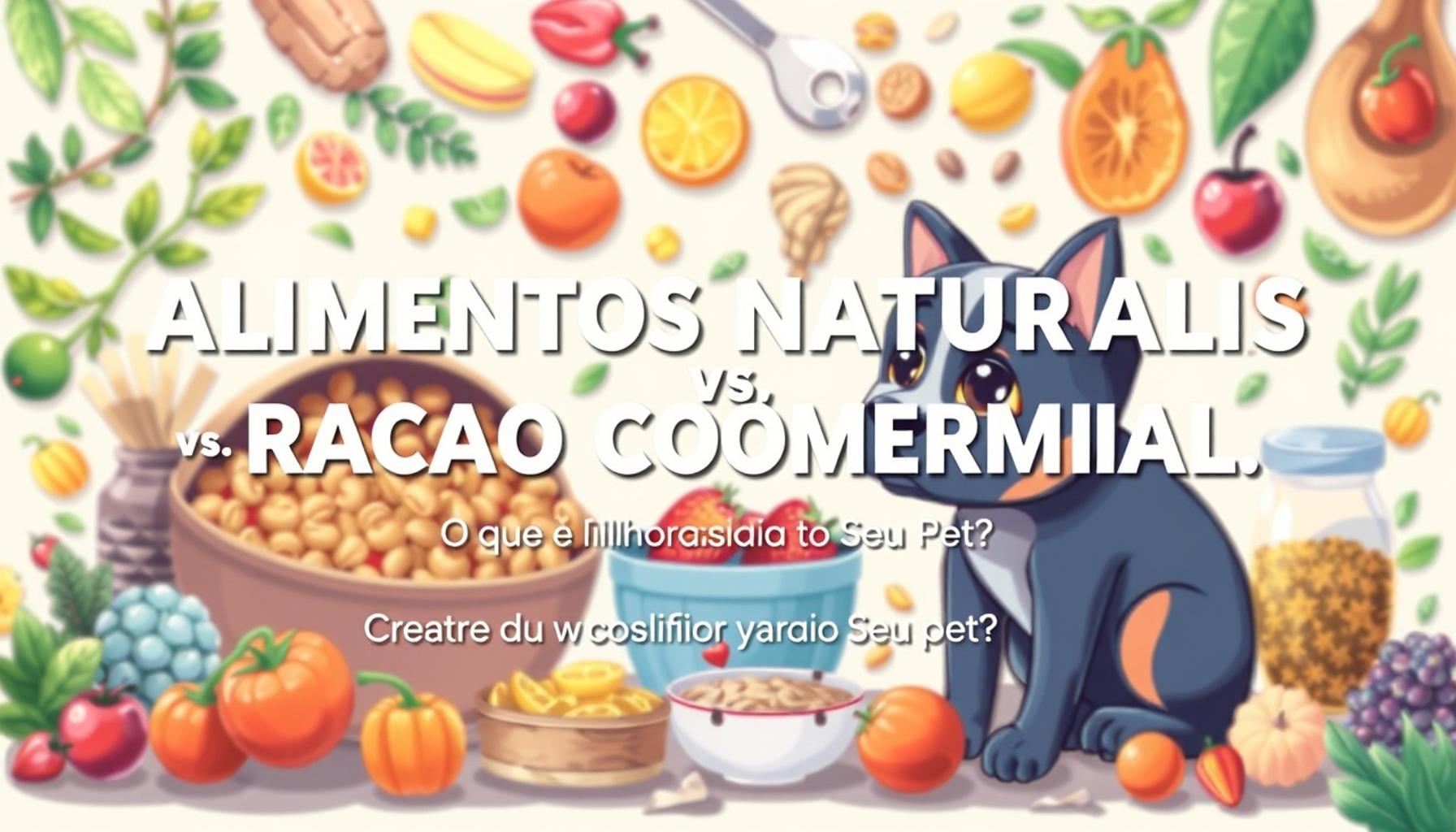 Natural Foods vs. Commercial Pet Food: What is Better for Your Pet?