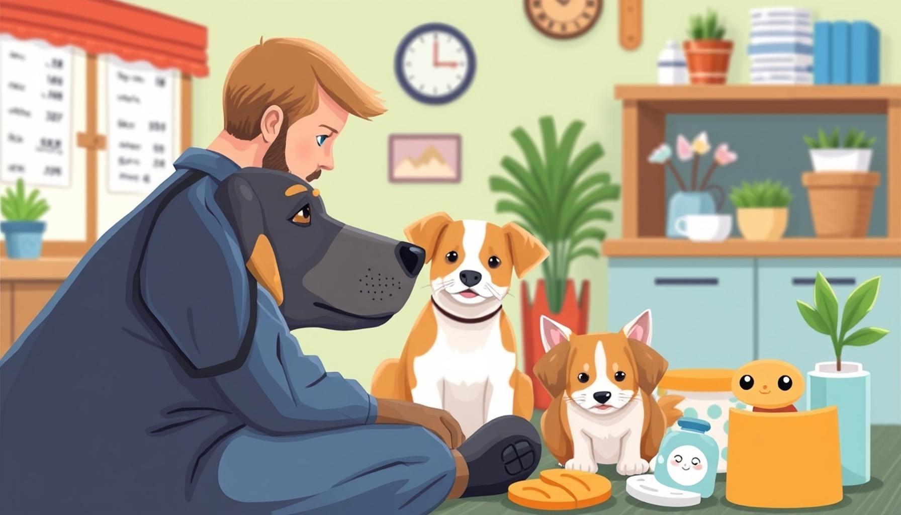Necessary Adaptations for Caring for Elderly Animals at Home