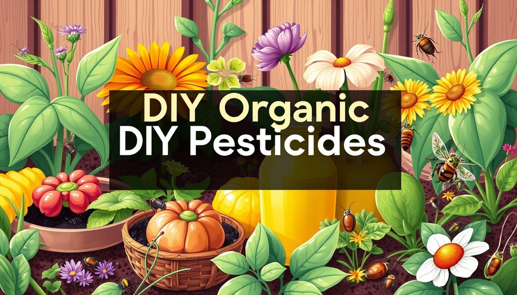 DIY Organic Pesticides: Simple Recipes for Effective Pest Control in Your Home Garden