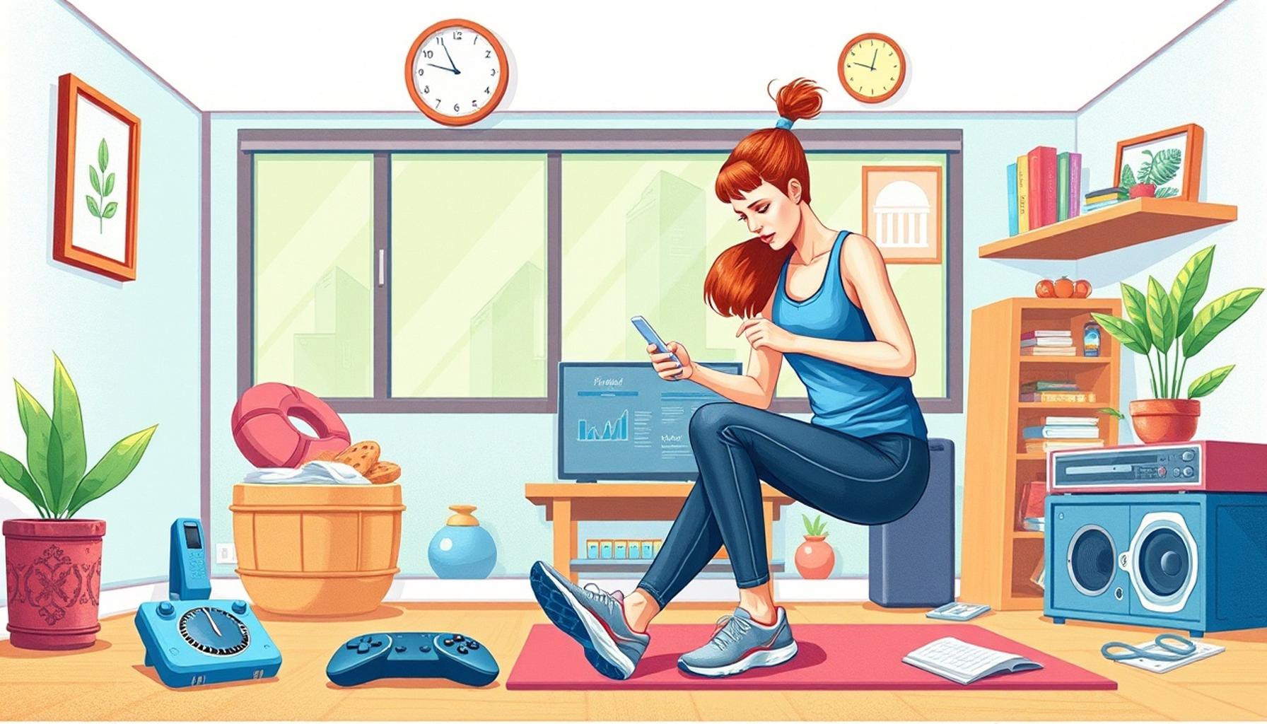 Utilizing Technology to Enhance Your Home Workout Experience